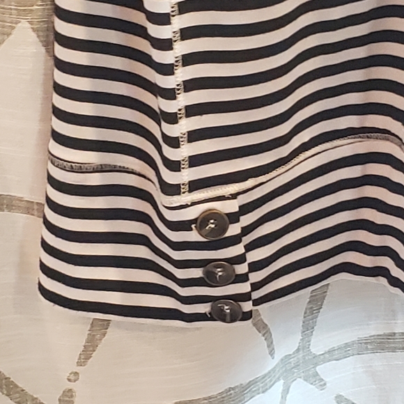 Simply Noelle black & white knit tunic dress - Picture 4 of 9